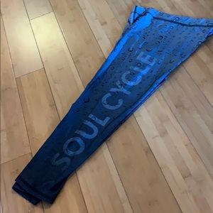 Limited edSoulcycle x Terez water droplet leggings